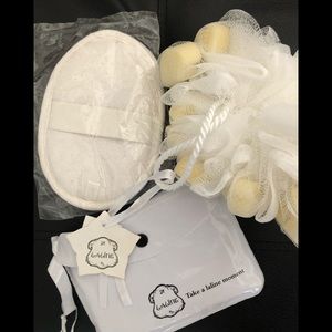 Laline Bath sponge scrub Bundle